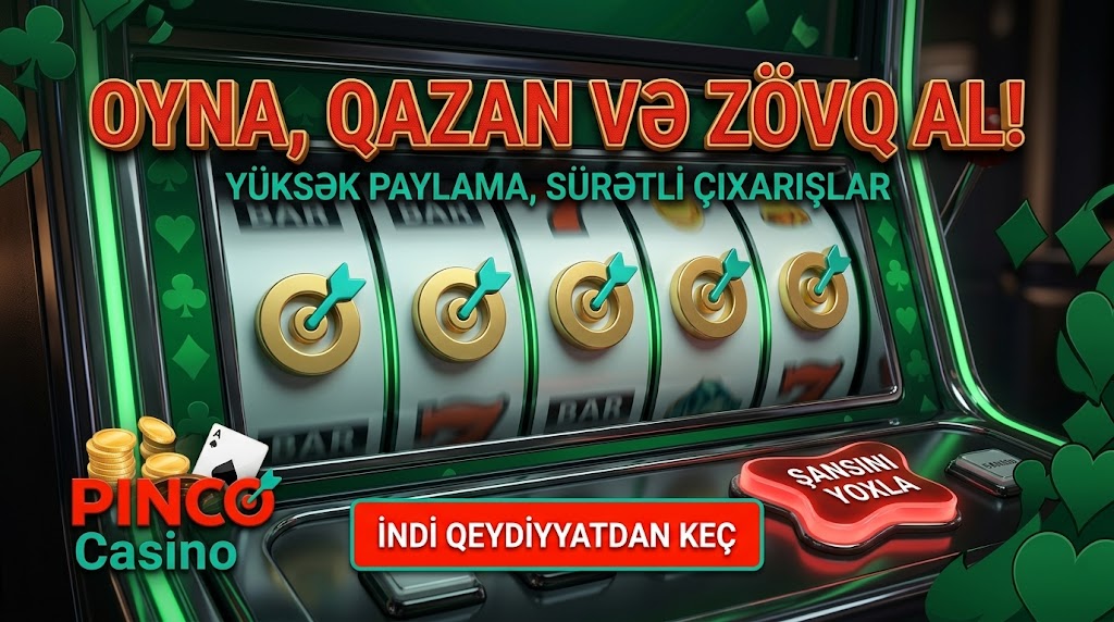 Pinco casino mobil tətbiq naviqasiyası